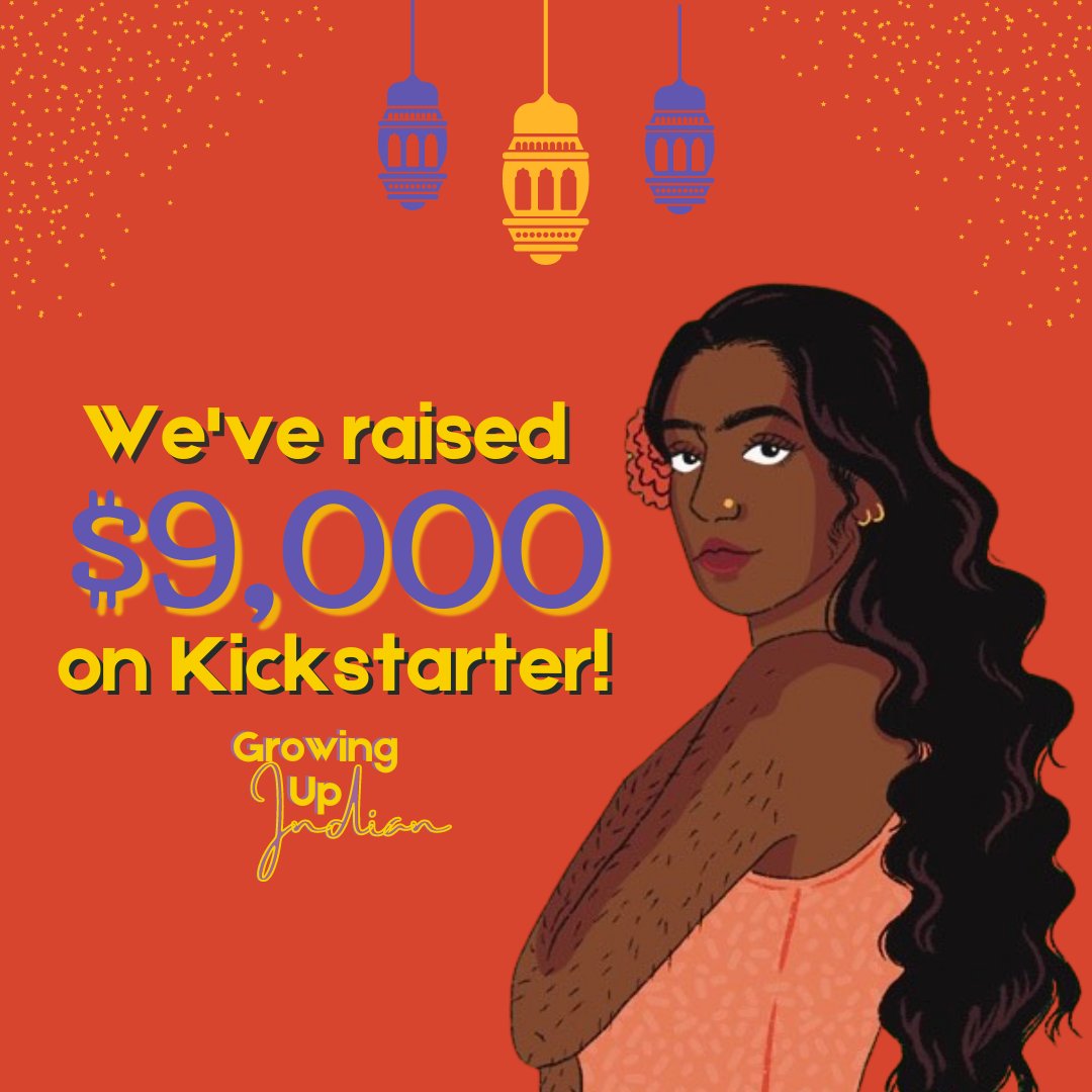 awarenews's tweet photo. Happy Deepavali!
It's been a week since our #GrowingUpIndian Kickstarter launched and so far we've raised $9,000, or 45% of our goal. Thank you to everyone who pledged! We're so excited about this anthology of Indian voices📚
Follow the campaign at https://t.co/eUhb3XRYLs https://t.co/RHCawEq5b7