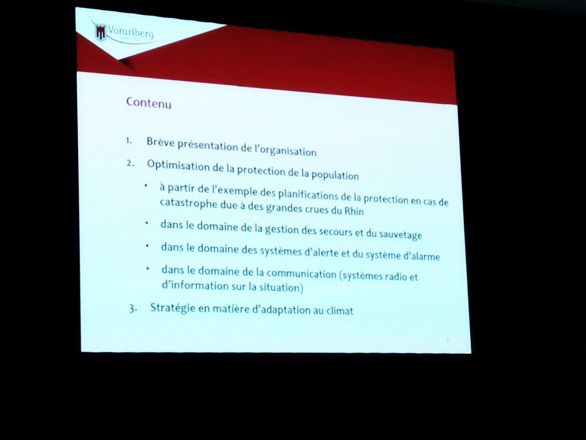 LaurentAlfonso's tweet photo. Résilience 🌐 | Optimisation de la protection des populations dans le @VLA_Bregenz 🇦🇹 par G.Langle, chef dept intérieur et sécurité, retex crues du #Rhin
✓Gouvernance
✓Aménagement
✓Transfrontalier
✓SIG
✓SAIP ✓Cellbroadcast
✓Volontariat
✓Communication/Radio
#CPP21 https://t.co/CqNqgzvNnk