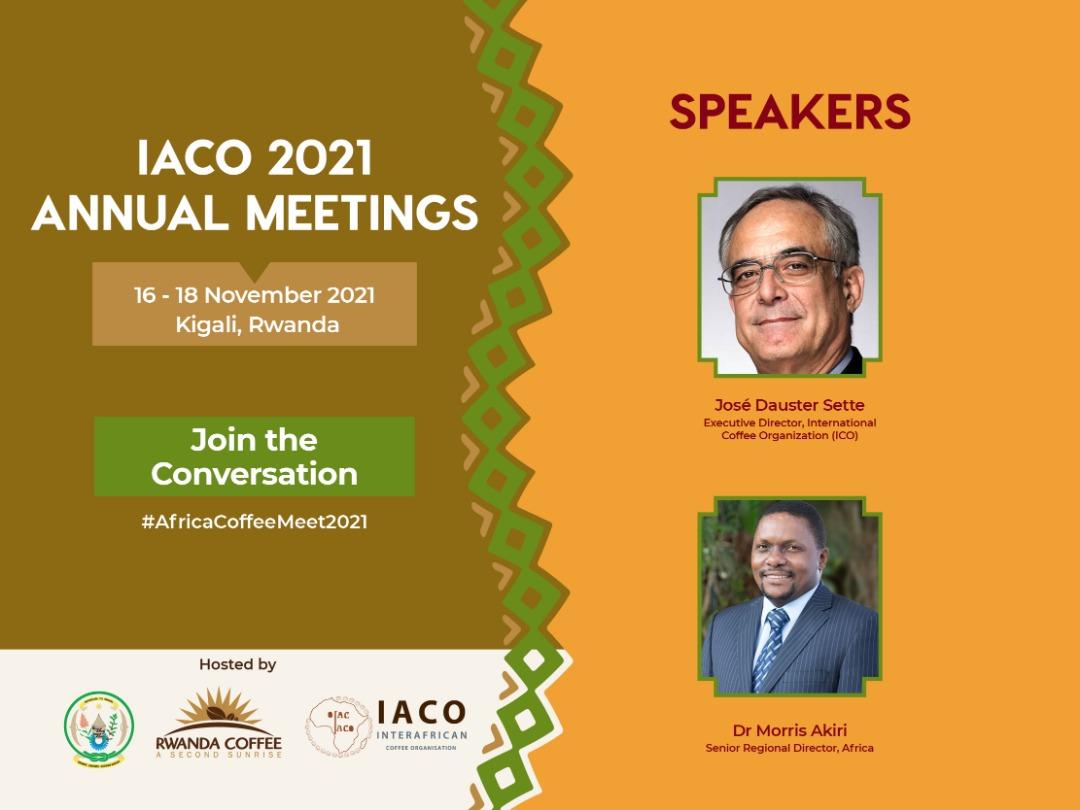 H.E. Amb. Solomon Sabiti Rutega
Prof. Benedict O. Oramah
Dr Denis Seudieu
Dr Emmanuel Iyamulemye
José Dauster Sette
Dr Morris Akiri
#AfricaCoffeeMeet2021

2/2