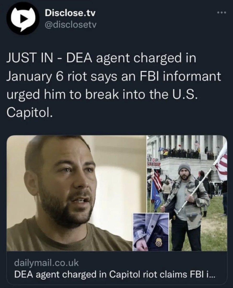 Most unsurprising to those of us who were there and saw what went down &amp; were called Nazis for literally explaining this was a psyop. But hey, I’m glad that finally, a year later, the truth comes out.