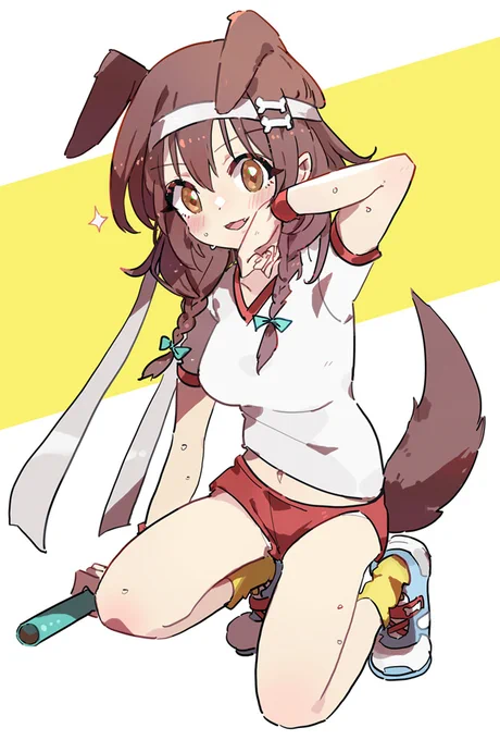 運動会練習
 #できたてころね 