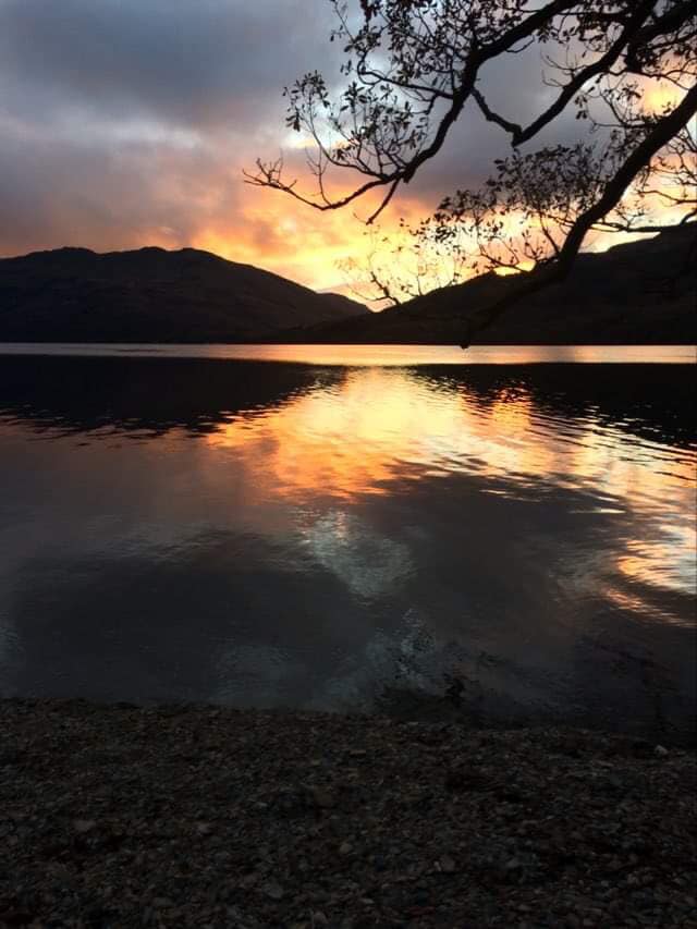 OurSpectrumAdv's tweet photo. #stunningsunset over Loch Lomond. Great spot to pitch the tent for the night. Photo taken by Eve (age 7)
#autismawareness
#wildcamping https://t.co/Yk85tSV0Ah