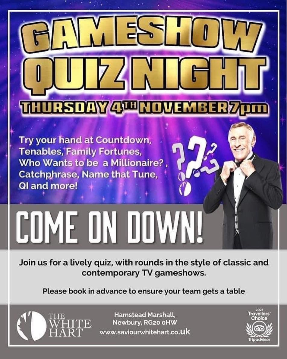 hart_inn's tweet photo. Tonight’s the night! Come on down!

Try your hand at Countdown, Tenables, Family Fortunes, Who Wants to be  a Millionaire?, Catchphrase, Name that Tune, QI and more!

7pm start - come early and try our fabulous new autumn menu!

https://t.co/gL4ojNA7Lr https://t.co/4he6BRVH2n