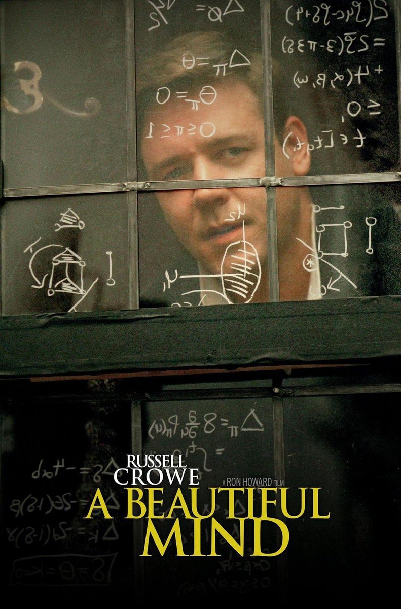 filmghor's tweet photo. A  Beautiful Mind, by Sylvia Nasar, brings out the growth of a genius, the people and incidents that influenced him, his rapid decline into a delusional world, and eventual reemergence. 

#biography #movies #fulllengthfilms #filmmakers #filmghor https://t.co/ryWIDZHLs5