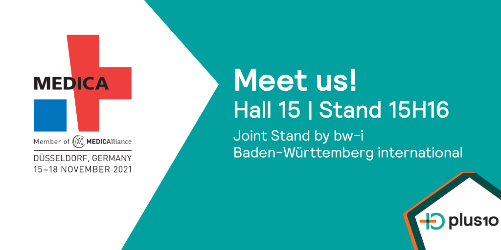 pluszehn's tweet photo. Meet us at #Medica 2021 in Düsseldorf!🖐
With our continuously operating #software tools for optimizing the #Pharma and #Medtech #production, which runs GMD/FDA compliant, we will be at #medica2021. Meet us at the joint stand of @BW__i hall 15, stand 15H16🙂🙌 #manufacturing https://t.co/EXDxIEZm4u