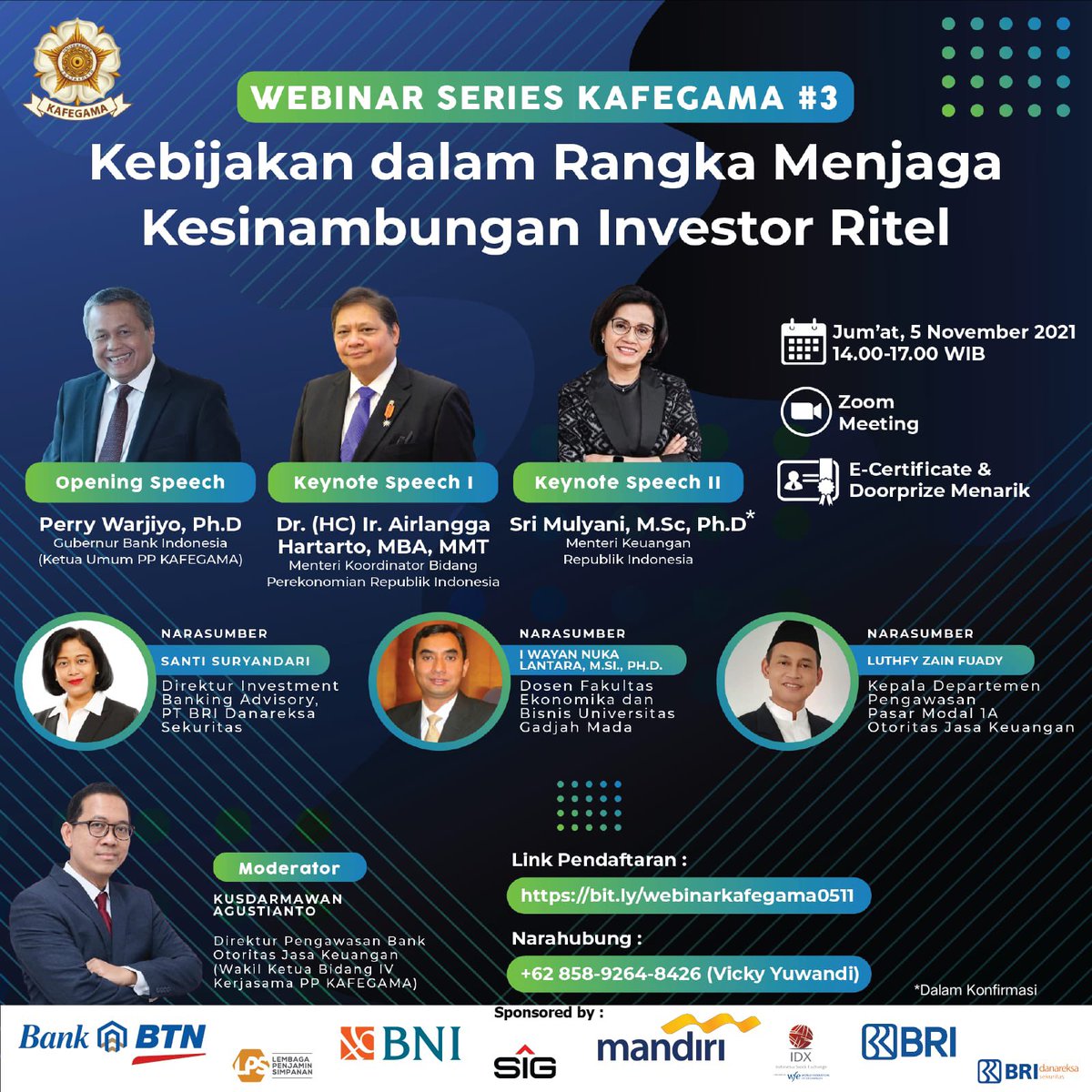 kafegama's tweet photo. Webinar Series kami datang lagi. Yuk gabung pd Jumat 5 Nov pkl. 14:00-17:00 pada link berikut:
https://t.co/xtzdb6QCqI

Narahubung: Vicky https://t.co/Ha78p4MomI https://t.co/LuilXOIT8L