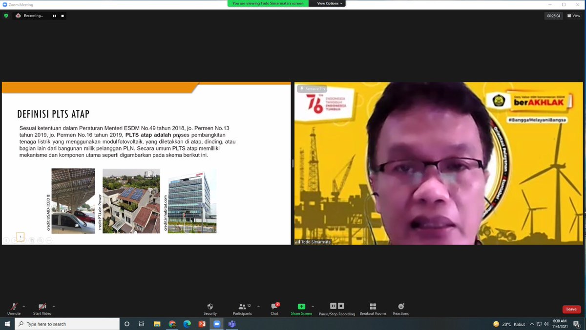 PPSDMKEBTKE's tweet photo. *PPSDM KEBTKE selenggarakan Pelatihan Instalasi Rooftop Photovoltaic Untuk Rumah Tinggal* 
https://t.co/5RwvP6st61

#BanggaMelayaniBangsa
#kesdmesdm
#bpsdmesdm
#ppsdmkebtke
#ketenagalistrikan
#energi
#pelatihan
#sertifikasi
#ditjengatrik
#bimtek
#BLUppsdmkebtke
#ppkBLU https://t.co/EtkaDxmyiN