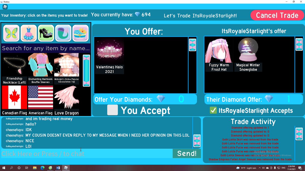 meeyaa__'s tweet photo. @spicy_lexii @Imgaylo20111266 same, this girl scammed my val21 halo lol
i felt bad that i had no proofs at all and i kept her waiting for a bit long bc i didn't have paypal and had to borrow my cousin's account so i went first and lost my halo^^ she deactivated right after. please be careful https://t.co/dbGXpBL4gf