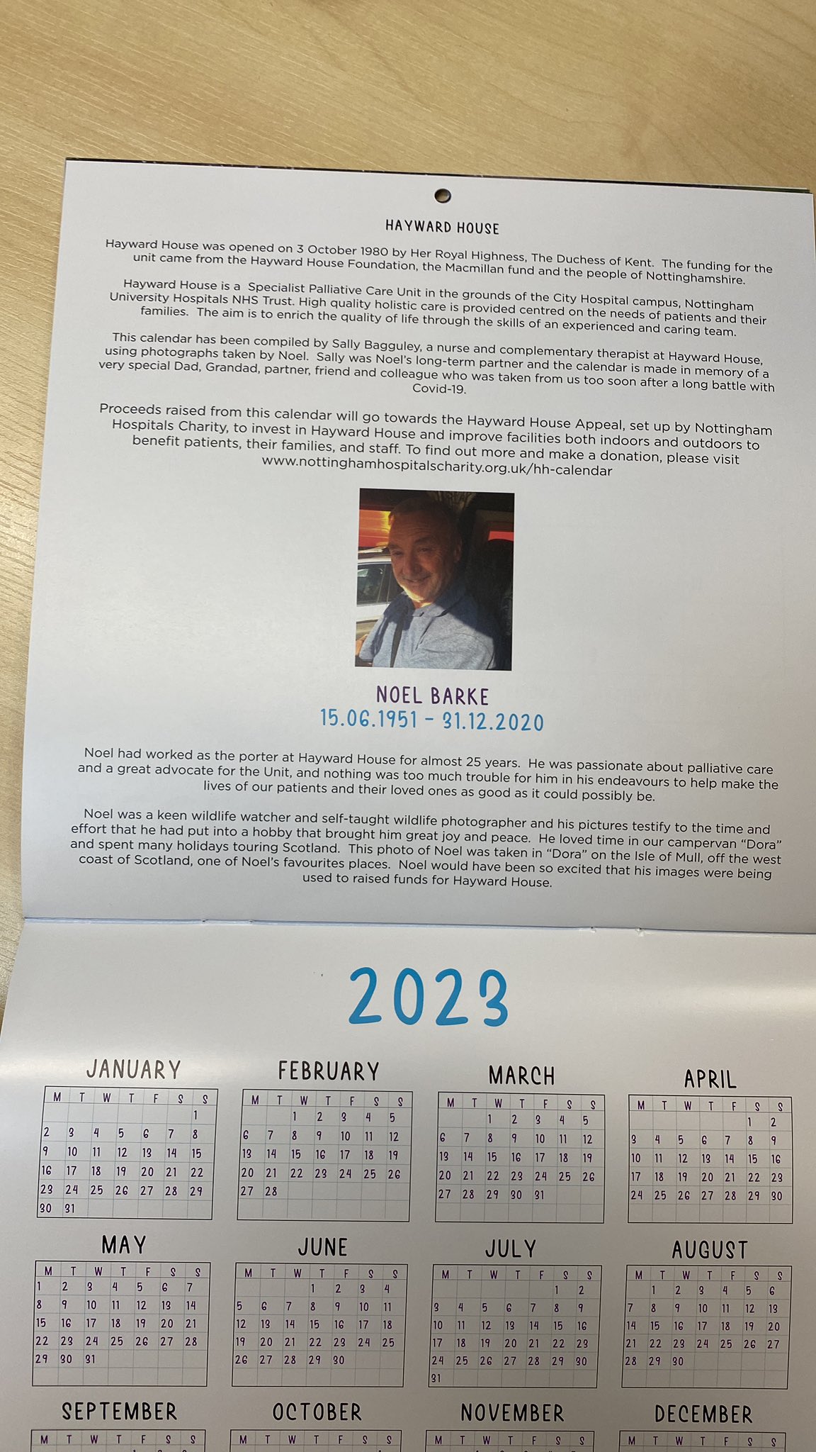 Unit 5 Calendar 2023 Hayward House (@Haywardhousenuh) / Twitter