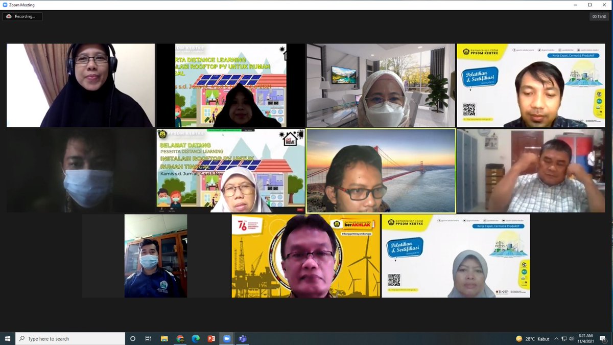 PPSDMKEBTKE's tweet photo. *PPSDM KEBTKE selenggarakan Pelatihan Instalasi Rooftop Photovoltaic Untuk Rumah Tinggal* 
https://t.co/5RwvP6st61

#BanggaMelayaniBangsa
#kesdmesdm
#bpsdmesdm
#ppsdmkebtke
#ketenagalistrikan
#energi
#pelatihan
#sertifikasi
#ditjengatrik
#bimtek
#BLUppsdmkebtke
#ppkBLU https://t.co/EtkaDxmyiN
