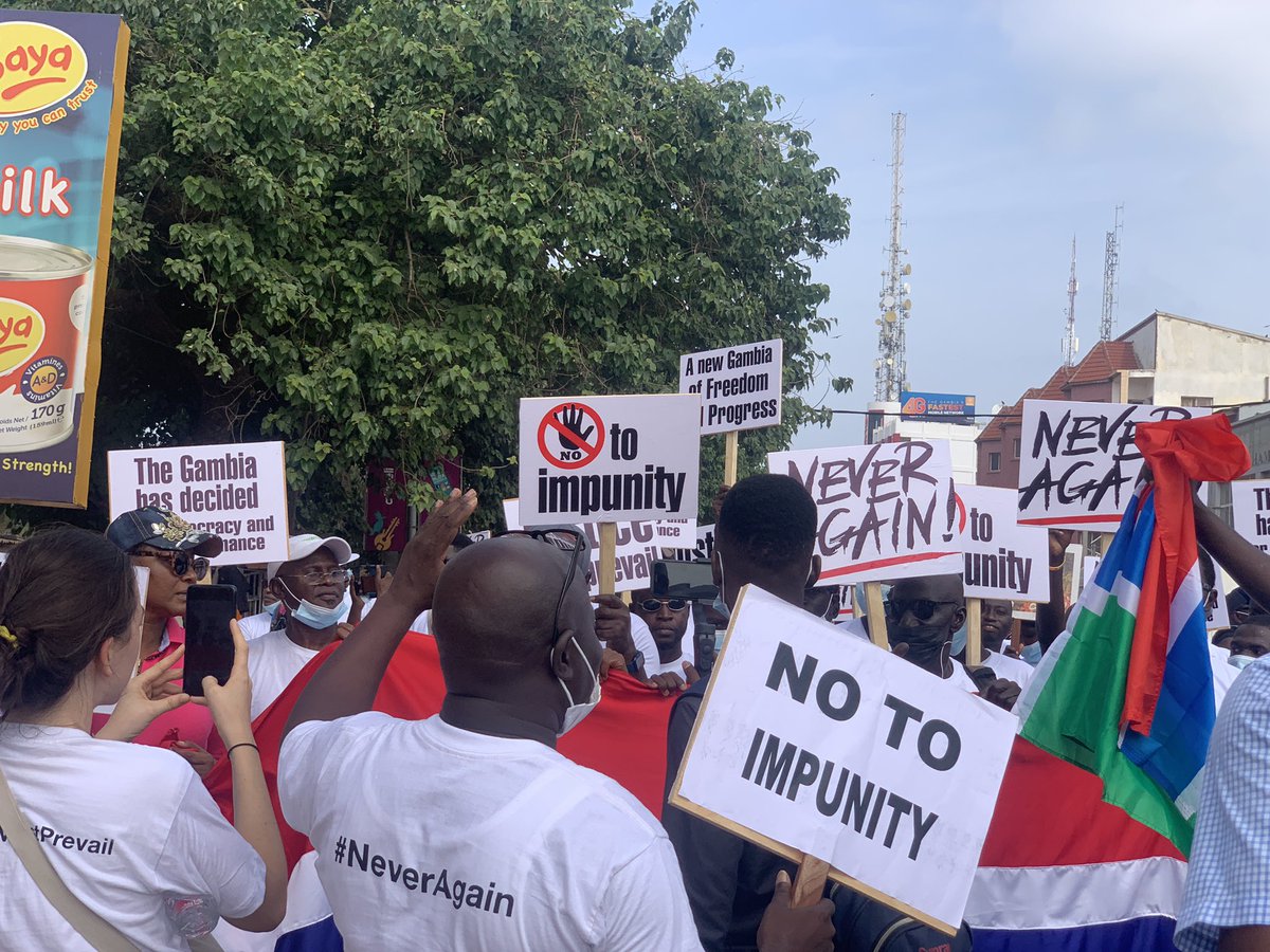 ayeshahHaru's tweet photo. All I know is there is no handy roadmap for reconciliation and there cannot be reconciliation in the absence of Justice for victims of human right violations in The Gambia 🇬🇲 #NeverAgain @Gambia_MOJ @TRRC_Gambia @gambia_vc @WomenInLiberat1 @theANEKED @IHRDAfrica https://t.co/FMfsiP9vIF