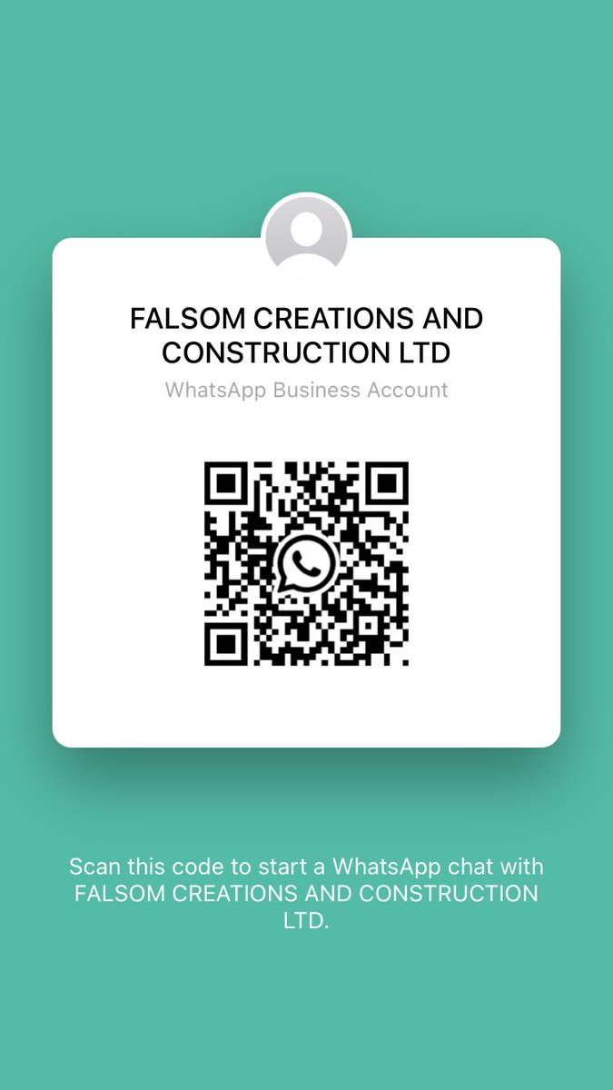 falsomconstruct's tweet image. Connect with us on WhatsApp