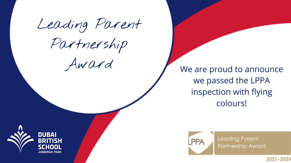 DubaiBritishJP's tweet photo. We are delighted to inform you that following a rigorous inspection we not only passed our LPPA inspection, but did so with flying colours! #BeginsAtDBSJP #DBSJPCommunity #ProudlyTaaleem https://t.co/3gIFKmw9nA