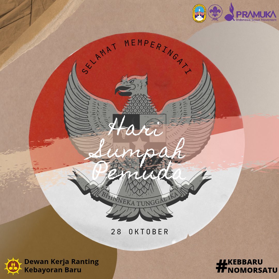 Menyatukan dan penyikapi perbedaan merupakan makna Sumpah Pemuda

Kita mengaku bertanah air satu, Tanah Air Indonesia, berbangsa satu Bangsa Indonesia dan menjunjung Bahasa Indonesia sebagai bahasa persatuan. 
#harisumpahpemuda
#babggajadiTDjees
#kebbarunomorsatu
#IndonesiaSatu