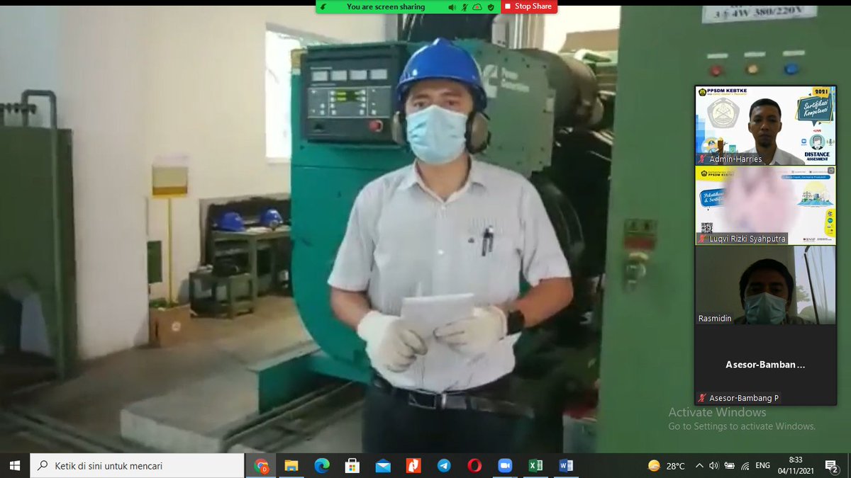 PPSDMKEBTKE's tweet photo. Tenaga Teknik Pengoperasian Pembangkit Listrik Tenaga Diesel Uji Kompetensi di PPSDM KEBTKE
https://t.co/paatEQMxJj

#kesdmesdm
#bpsdmesdm
#ppsdmkebtke
#ketenagalistrikan
#energi
#pelatihan
#sertifikasi
#ditjengatrik
#bimtek
#BLUppsdmkebtke
#BLUBerstrategiPulihkanEkonomi 
#ppkBLU https://t.co/N5jFceepmf