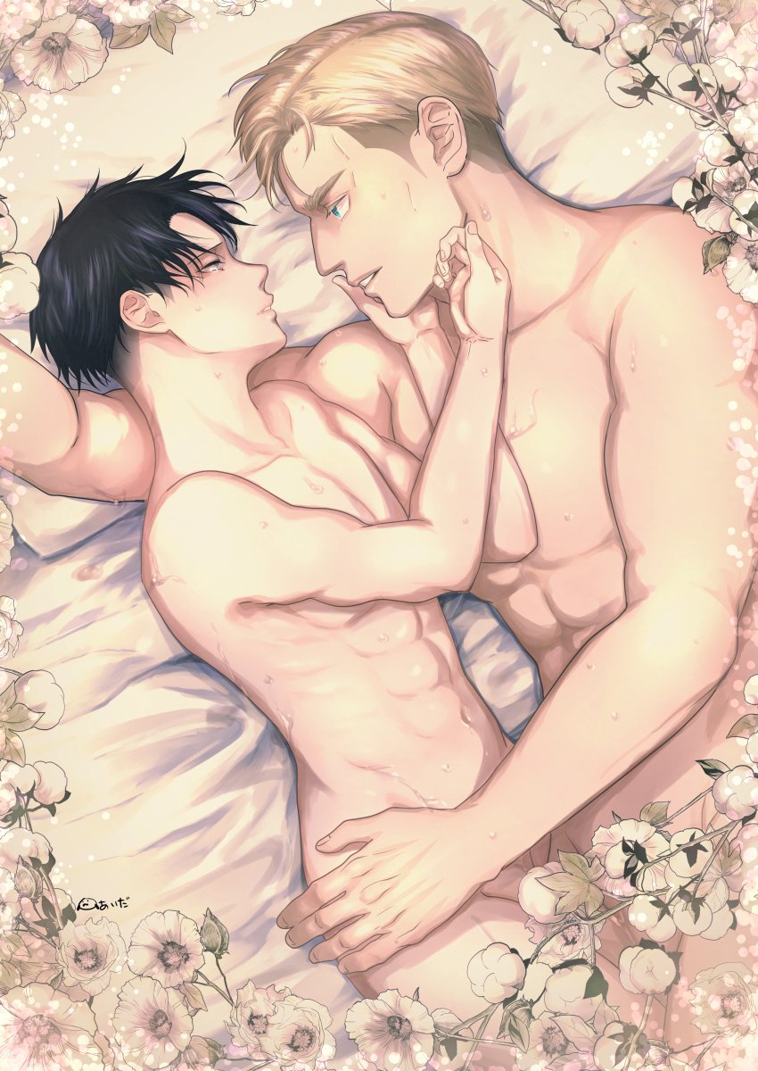 aidmaEEE's tweet photo. エルリ　eruri　開き直って花を散らしておいた https://t.co/oJFHQKz3Q5