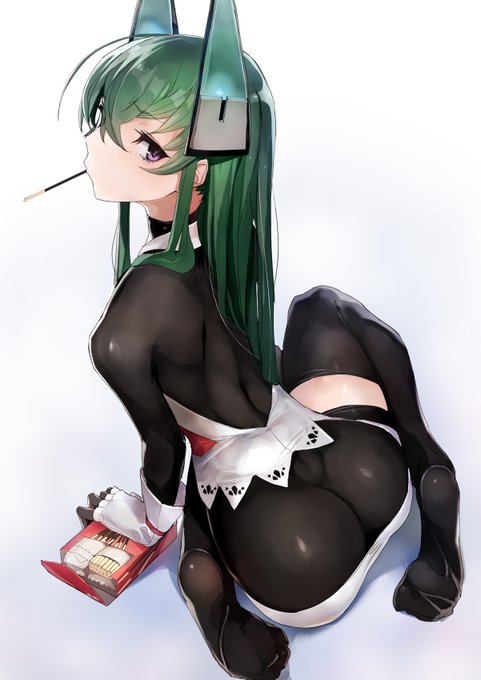 #いいおしりの日 

黒ぴっちりは良いぞ。 