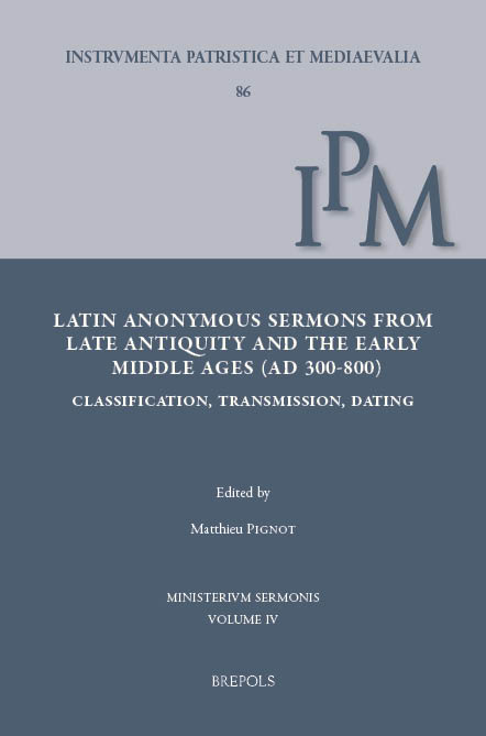 Brepols's tweet photo. Latin Anonymous #Sermons from Late #Antiquity and the Early #MiddleAges (AD 300-800)
Classification, Transmission, Dating
Edited by Matthieu Pignot (@m_pignot)
More Info: https://t.co/7fG8iXv3sw
#SermonStudies #MedievalTwitter #Classics #Theology https://t.co/9kmKOXXysy