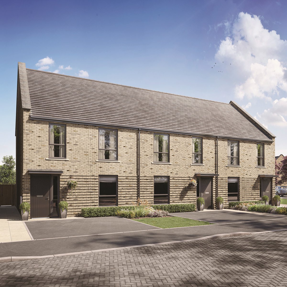 Our smaller homes are anything but compact. Generous proportions full of light, volume and space #BackhouseHomes #Highworth #newhomes #residentialdevelopment #Wiltshire #wiltshirehomes