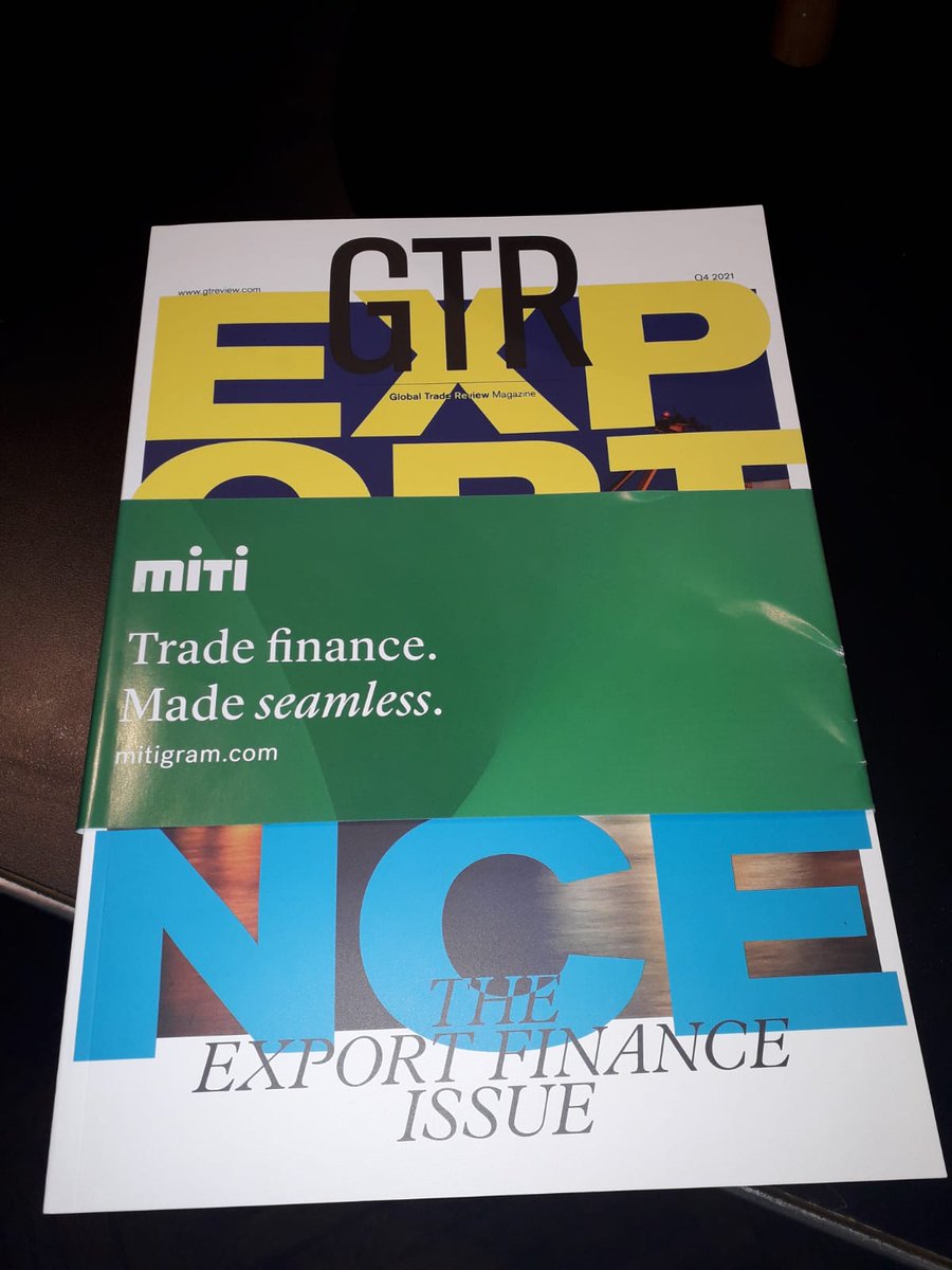 Mitigram (@mitigram) on Twitter photo Mitigram is a proud sponsor of <a href="/gtreview/">Global Trade Review</a> events.
Trade finance. Made seamless. Find out more mitigram.com Mitigram is a proud sponsor of <a href="/gtreview/">Global Trade Review</a> events.
Trade finance. Made seamless. Find out more mitigram.com