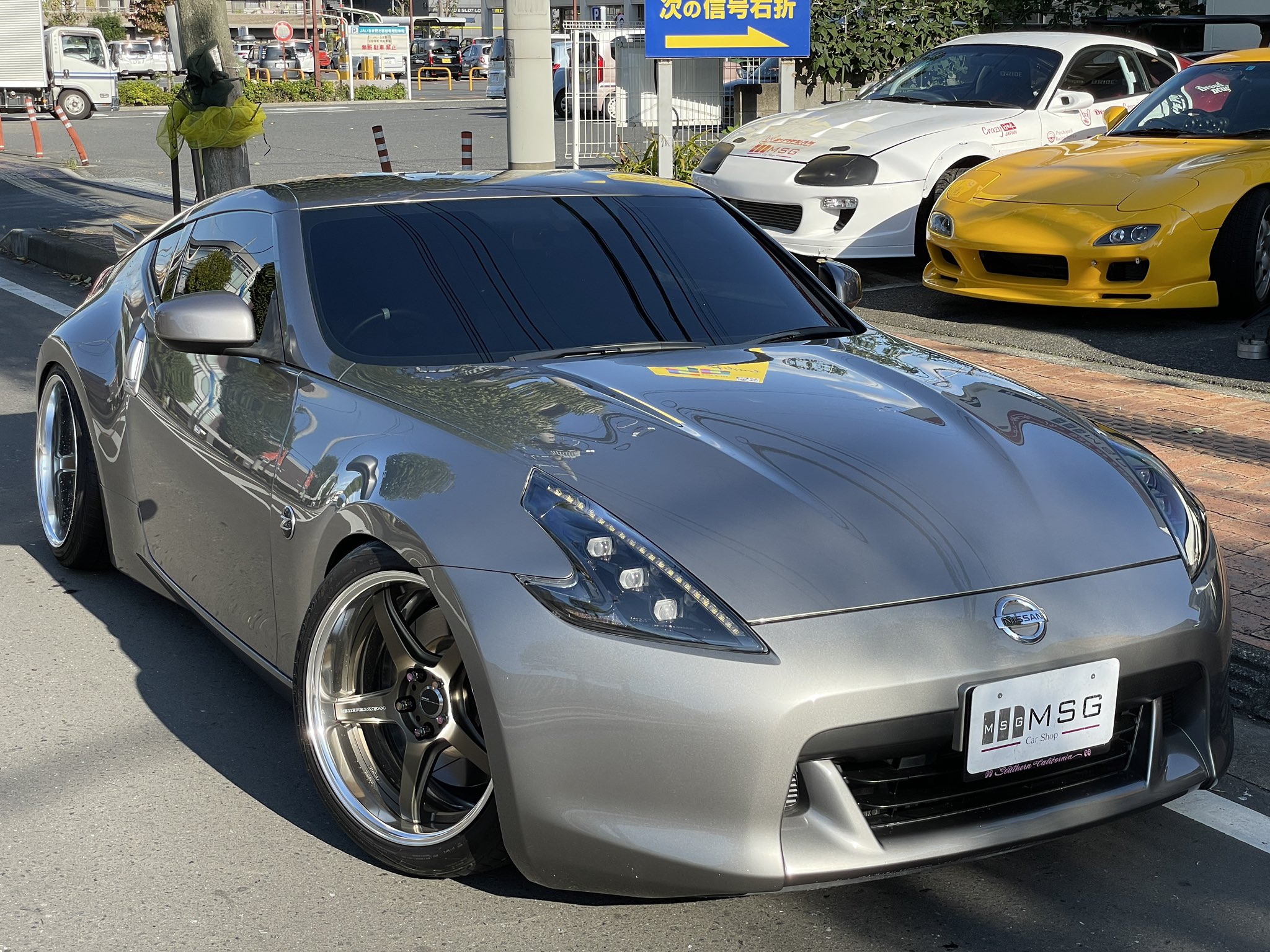 Msg Carshop 栃木県のユーザー様よりフェアレディz買取させて頂きました この色かっこいい T5r2p 曙キャリパー 改造車売るならmsg 改造車買取 スポーツカー買取 旧車買取 ドリ車買取 T Co Tecb3pyken Twitter