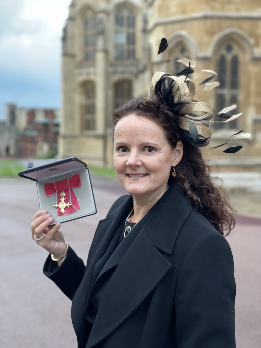 Prof Andrea Siodmok OBE tweet media