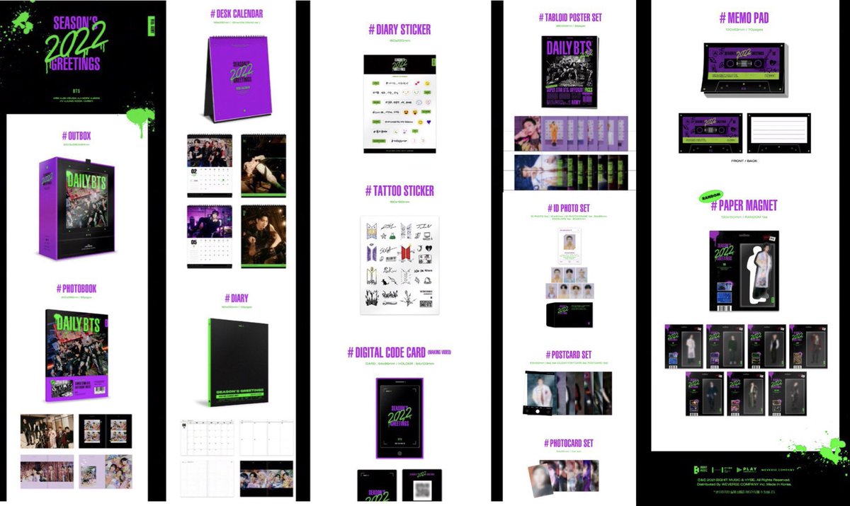 gittynurazizah's tweet photo. 🇲🇨 SHARING BTS 2022 SEASON GREETINGS

PRICE LIST: Check picture

✅Est. EMS + TAX + Packing
✅Pelunasan 🍊 Free Ongkir
✅Sudah di CO
✅GO WA
📍Sby-Sda, Jatim

END: 5.12.21 atau SAMPAI SOLDOUT
ORDER by DM

wts wtb wtt bts 2022sg https://t.co/R323p4sMfO
