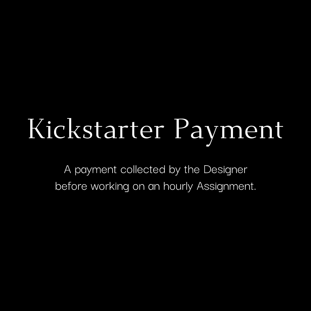 rat9's tweet photo. Kickstarter Payment. A payment collected by the Designer before working on an hourly Assignment.
#payment #kickstarter #freelancer #UX #designersalary #businessofdesign #hiring #hiringdesigners #designassignment #designtest #designtask #hiringtask #designchallenge #designers https://t.co/sWdbyBxAZ4