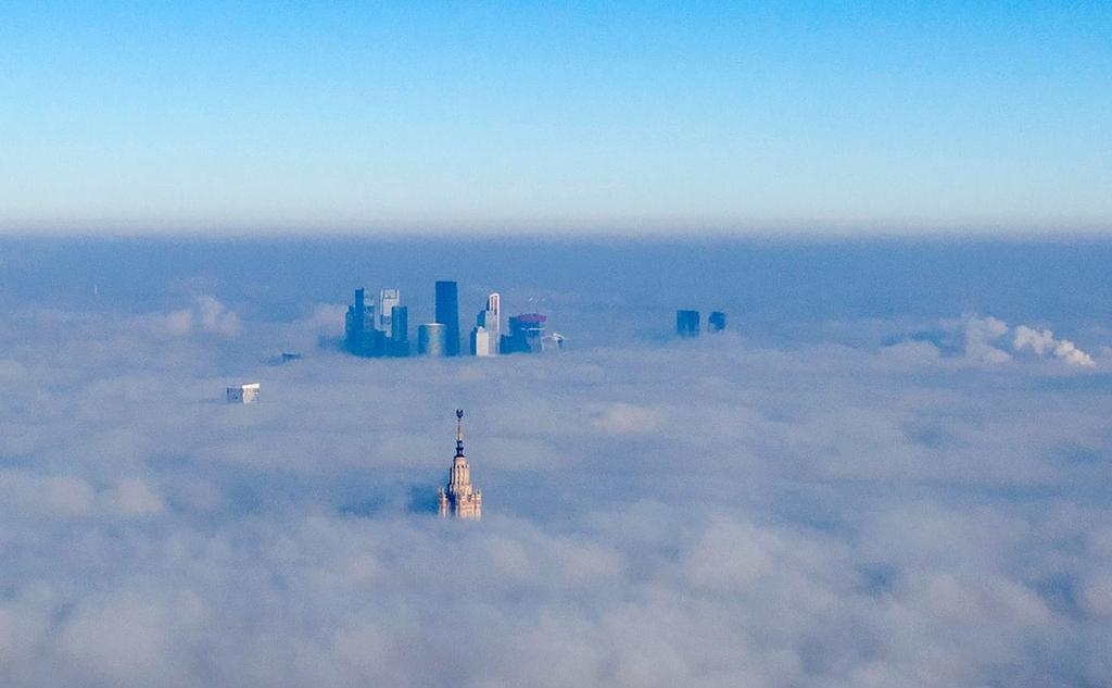 Russia's tweet photo. #Bespin? Never heard of it. @moscow is the true #CloudCity! 🌁 No need to go to some Galaxy far-far away, simply #VisitRussia 👇
#CloudNumber9
📸 Georgy Dzhedzheya / @tass_agency https://t.co/L5uqWbFFX8