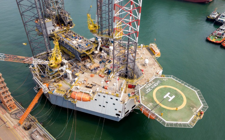 offshoreenergyt's tweet photo. #NobleCorp sells four Saudi #rigs to #ADES - https://t.co/LZmmLHBsxG - #OffshoreEnergy #offshoredrilling #rig #SaudiArabia https://t.co/kreYq9h2Y8