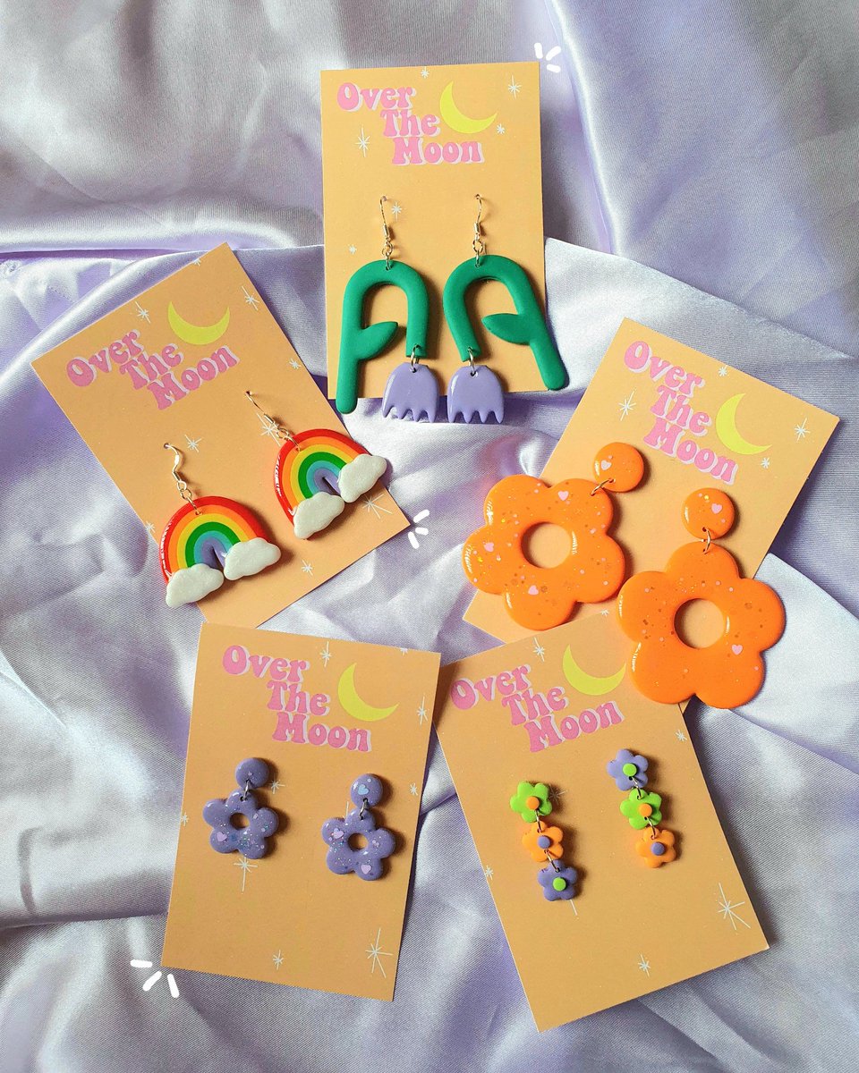 _Overthemoonuk's tweet photo. Just a bunch of juicy goodies 💦😋

#handmadeearrings #polymerclay #clayearrings #handmadejewellery #smallbusiness https://t.co/gCQxc44saA