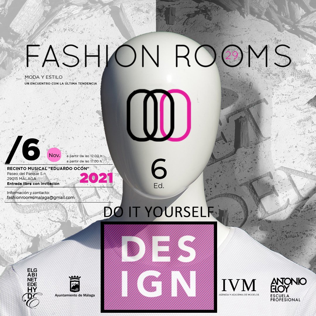 <a href="/FRooms29/">Fashion Rooms29</a> 
<a href="/malaga/">Ciudad de Málaga</a> 
<a href="/culturamalaga/">Área Cultura y Patrimonio Histórico de Málaga</a> 
<a href="/el_hyde/">El Gabinete Hyde</a> 
VI edición de Moda y Estilo. Sábado 6 de noviembre a partir de las 12 h. Recinto Eduardo Ocón de Málaga
 Más de una veintena de firmas y diseñadores de moda