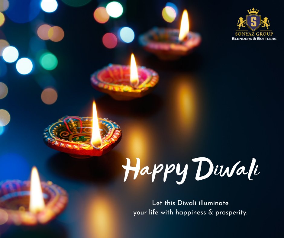 Let this Diwali illuminate your life with happiness & prosperity.
.
.
#sonyazgroup #Diwali #Deepawali #Diwali2021 #premiumwhisky #DiwaliGreetings #HappyDiwali2021