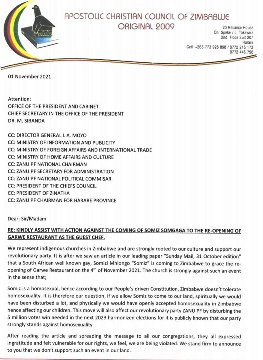 drjaytee87's tweet image. Child marriages zii

Child abuse zii

Corruption zii

Somizi wants to come to Zim 👇👇