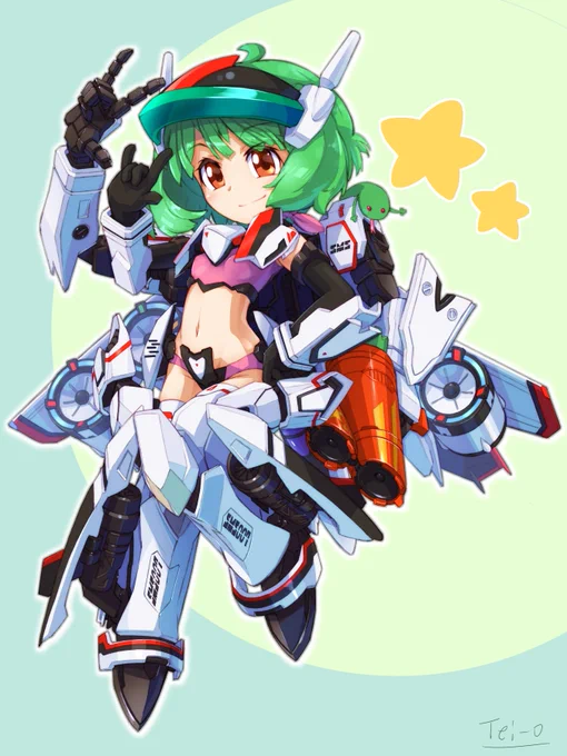 ランカちゃんリベンジ描き。 