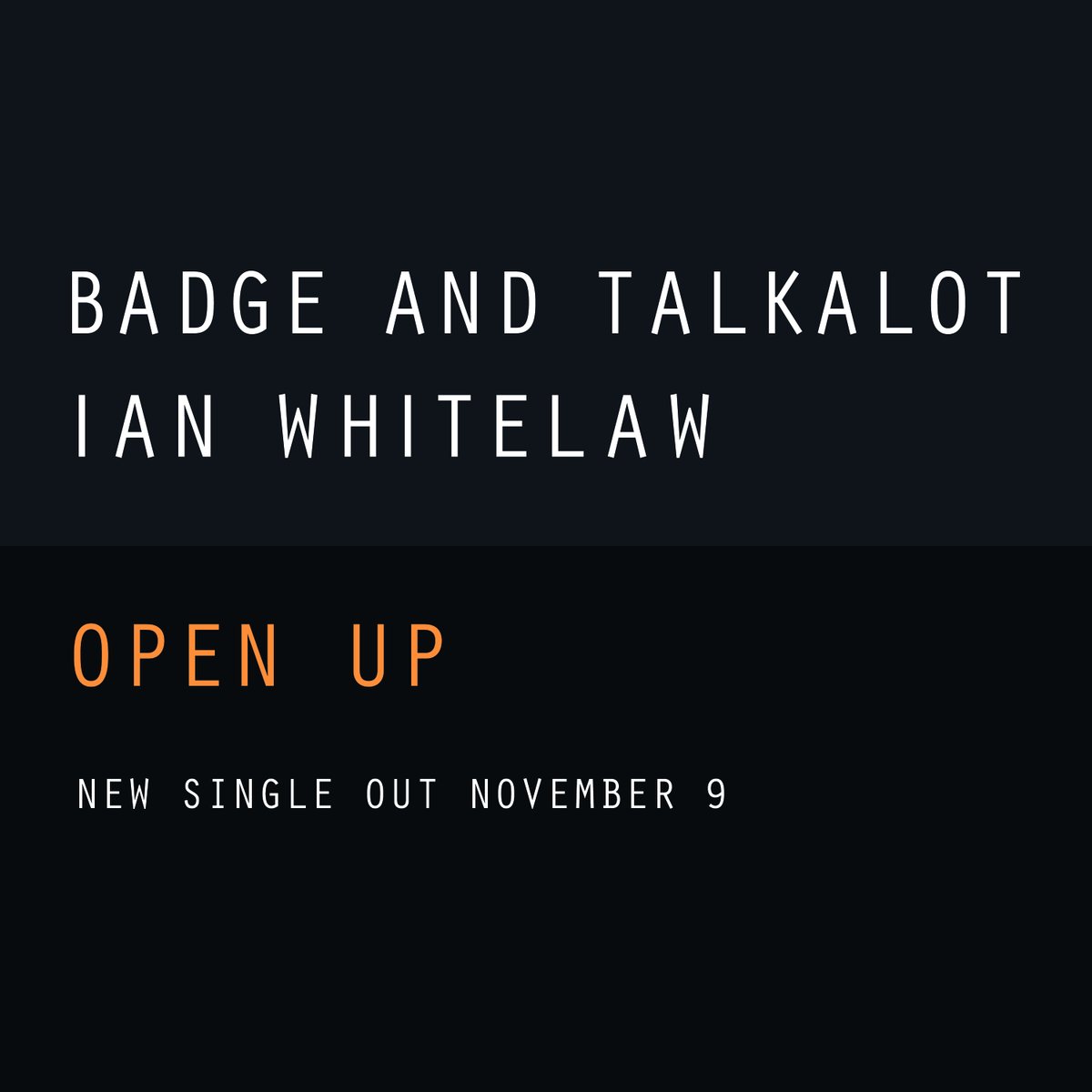 badge_talkalot's tweet photo. This song lied unfinished in the drawer for a while. Then my friend Ian Whitelaw wrote those amazing lyrics and Nate Williams (Jamiroquai, Stevie Winwood) played soulful keys on it. Out November, 9. 
#badgeandtalkalot #ianwhitelaw #natewilliams #openup 
https://t.co/sekmGsujIU https://t.co/ZBJoGjcJx6