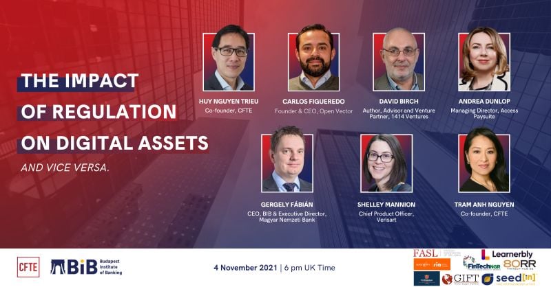 Everyone, do join us online today, I am happy to join this event on #Payments and #DigitalAssets: The impact of #regulations on #DigitalAssets (and vice versa), 4th of November, 2021, 5:30 pm - 8:00 pm (UK Time), I look forward, we welcome you: lnkd.in/dc8Kdgjk