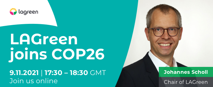 LAGreen_Fund's tweet photo. Join us for the start of LAGreen's journey at @COP26!

Johannes Scholl, Chair of LAGreen will share insights and join a dynamic panel on LAGreen, the first #greenbond fund dedicated to Latin America.

See you there: https://t.co/k3iX23Rxti

#GreenerTogether https://t.co/igQheUne3w
