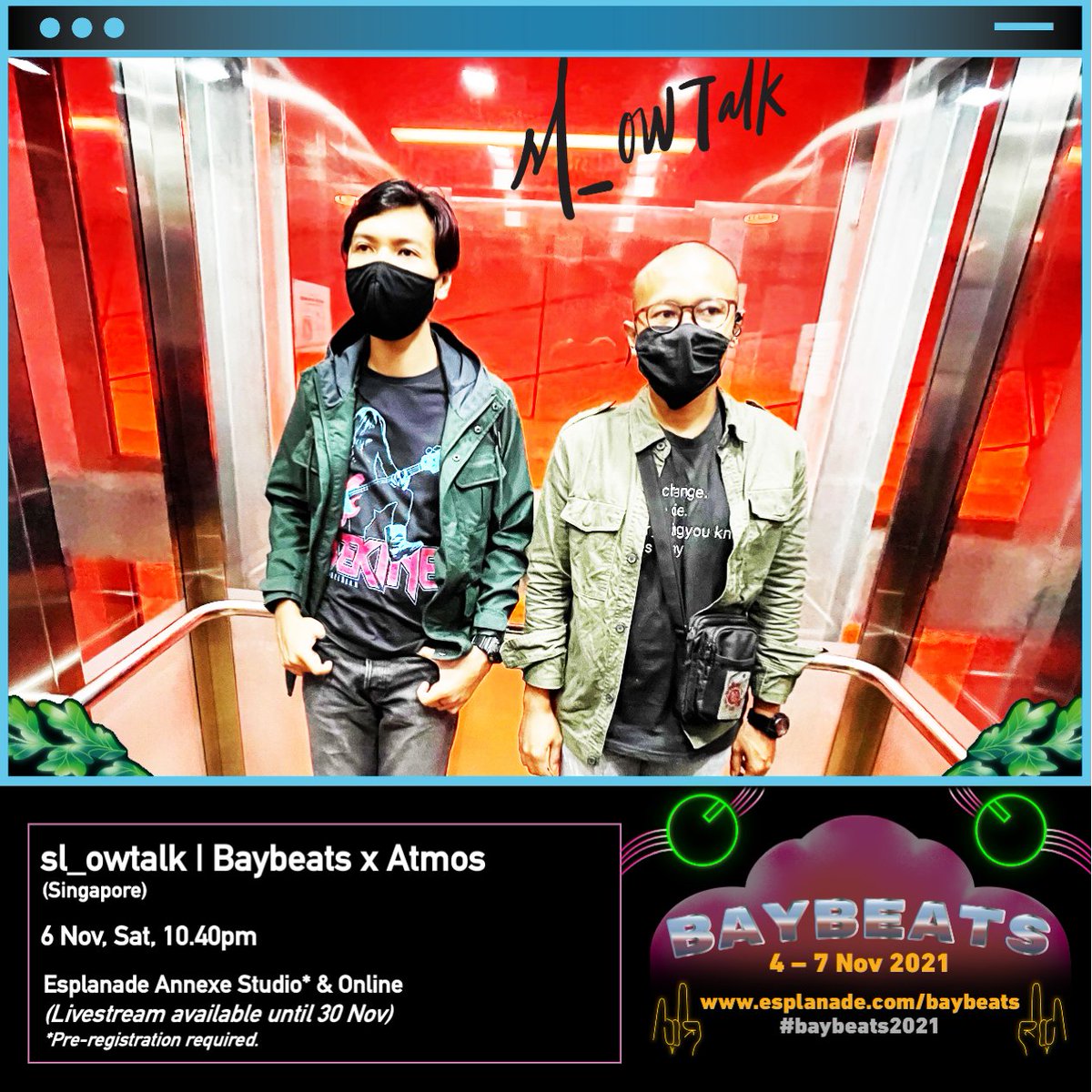 Been awhile! But super glad to be part of <a href="/baybeats/">Baybeats ♫ Festival</a> this year!

We brought together <a href="/ptsr_sg/">Paint The Sky Red</a>, <a href="/Hardihoodband/">HardihoodSG</a> and #sl_owtalk to perform this Saturday at Annexe Studio. See you all then!