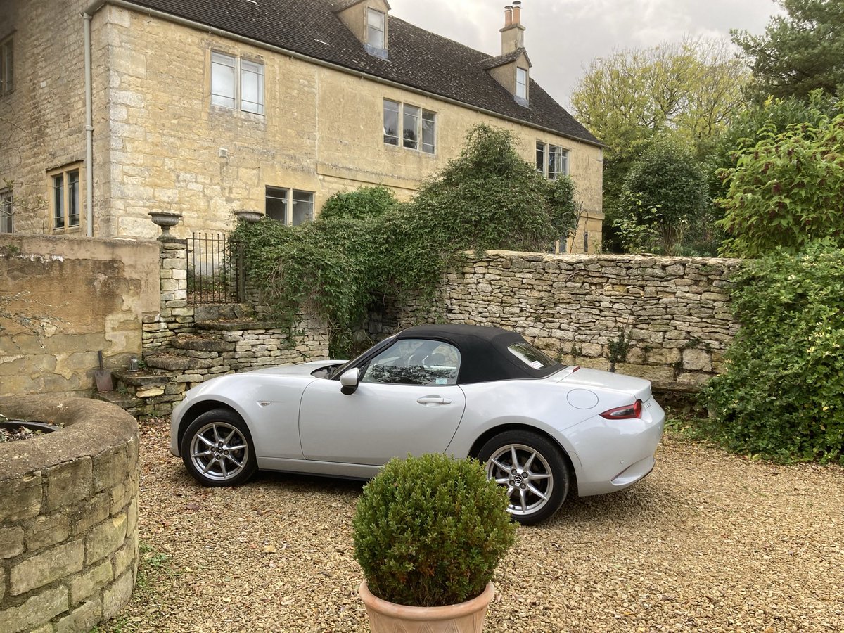Cotswolds break in the MX5 with the other half 😊