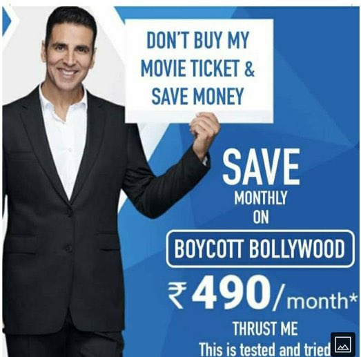 Love him or hate him but you can't disagree him on this 👇

#BoycottSooryavanshi