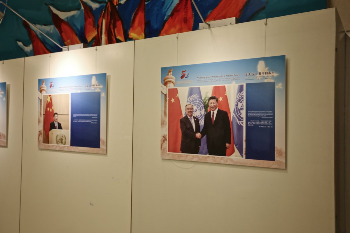 UNOGLibrary's tweet photo. Celebrating 50 years of People’s Republic of China's return to the United Nations with a display open today at @UNGeneva 

🔎 Are you a UN blue badge holder ? Find out more about the exhibition :  https://t.co/REIzTTRcfV

#UNOGlibrary #UNOGArchives https://t.co/nJlMFvc3Um