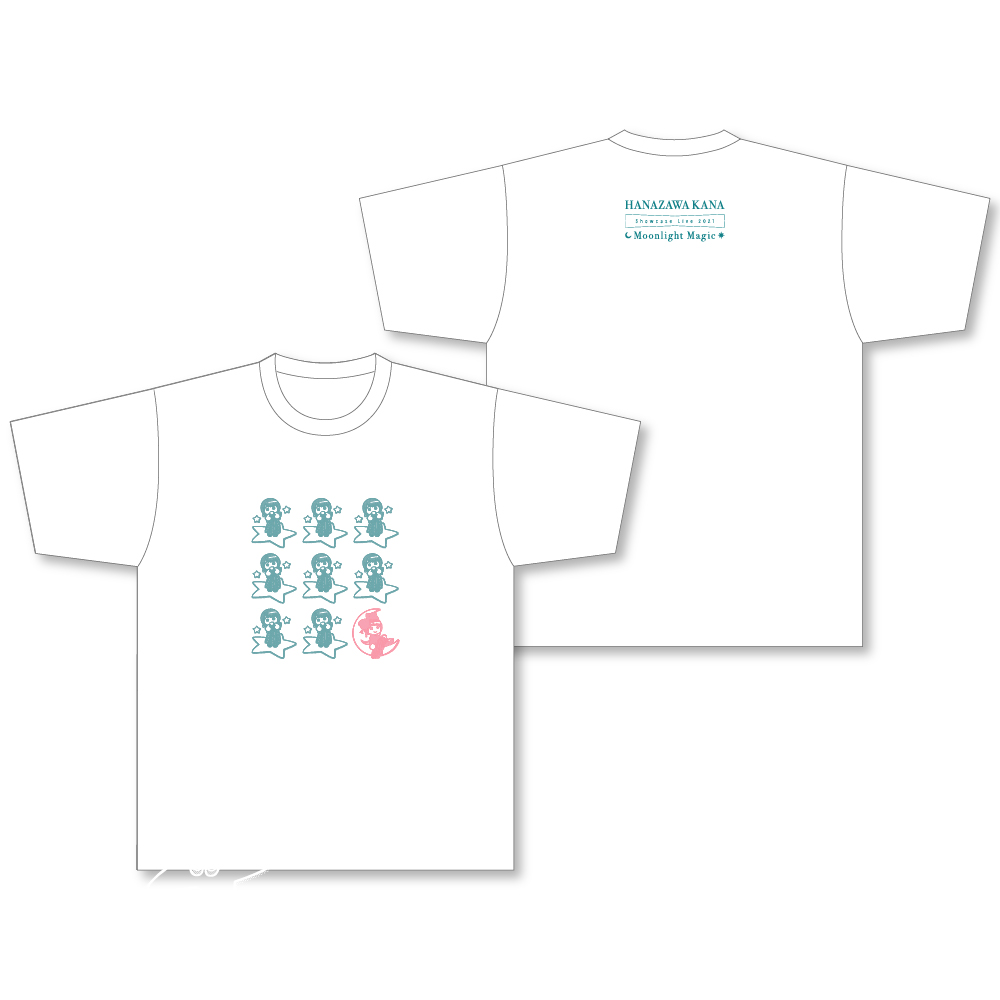花澤香菜 Tシャツ S M L Xl 価格 各3 000円 税込 カラー ホワイト スズキハルカ さんのイラストが可愛らしいtシャツ サイズもs Xlサイズでご用意しているので 男性も女性も着ていただきたいです ぽ T Co Ae1tzxbmad