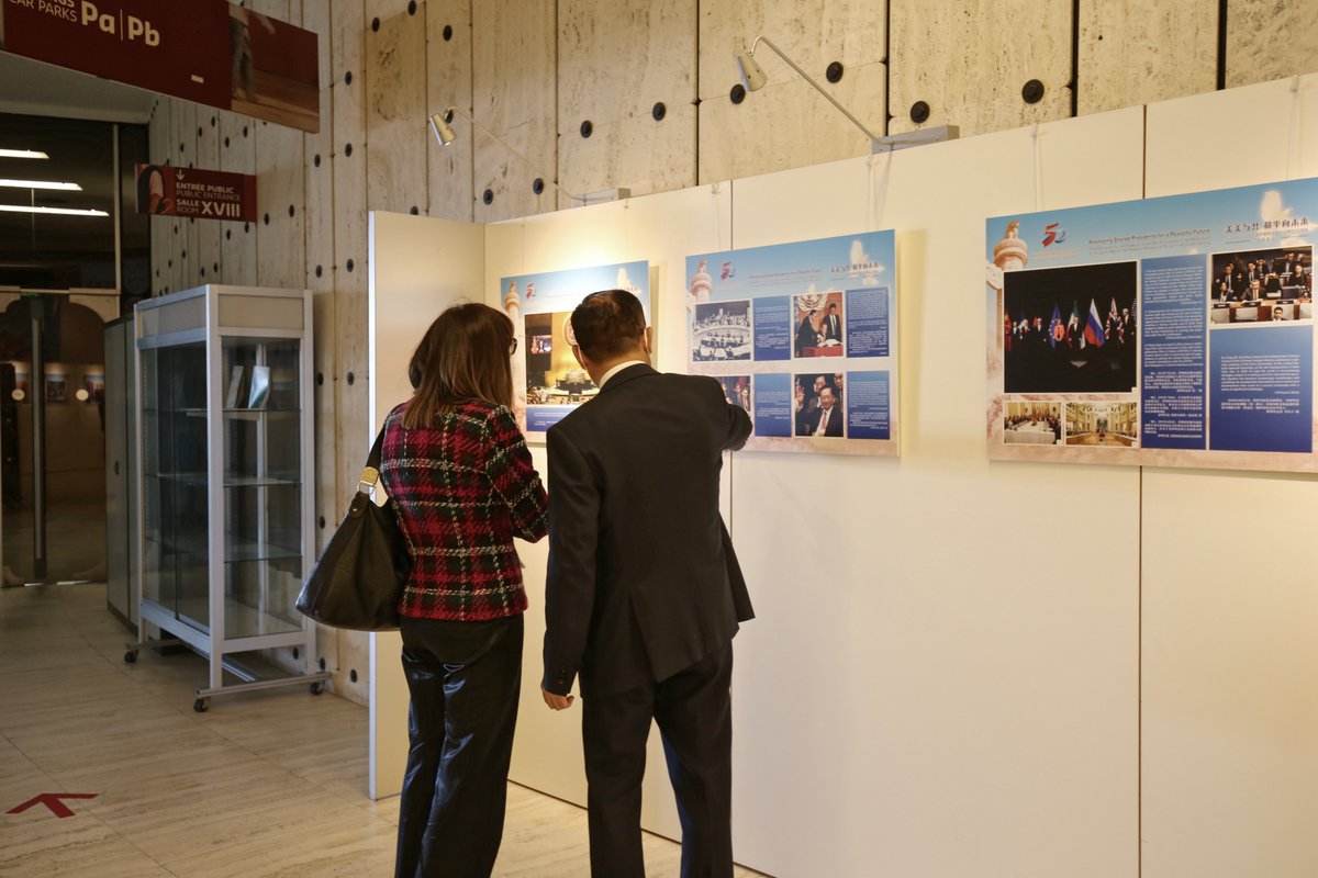 UNOGLibrary's tweet photo. Celebrating 50 years of People’s Republic of China's return to the United Nations with a display open today at @UNGeneva 

🔎 Are you a UN blue badge holder ? Find out more about the exhibition :  https://t.co/REIzTTRcfV

#UNOGlibrary #UNOGArchives https://t.co/nJlMFvc3Um
