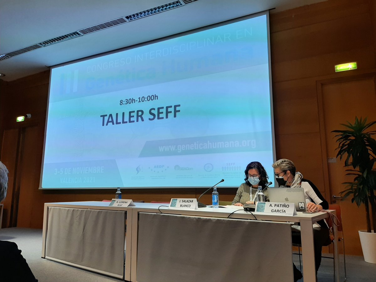Teresa Imízcoz (@teresaimizcoz) on Twitter photo <a href="/AnaPatinoGarcia/">Ana Patiño García</a> modera el taller de la Sociedad Española de Farmacogénetica y Farmacogenómica en la segunda jornada del #CongresoGenética21 #GenéticaClínicaYA 🧬💊 <a href="/AnaPatinoGarcia/">Ana Patiño García</a> modera el taller de la Sociedad Española de Farmacogénetica y Farmacogenómica en la segunda jornada del #CongresoGenética21 #GenéticaClínicaYA 🧬💊