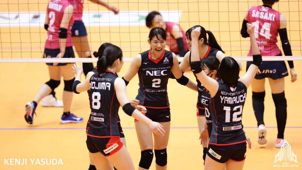 nec_rr_official's tweet photo. 🏐週末のヒロイン予想🚀
今週末行われるvs #日立Astemoリヴァーレ 2連戦に勝利してVOMもしくはヒロインインタビューに選出される選手を予想💫
的中させた方の中から１名にサイン入りポスタープレゼント🎁

方法🔽
✅公式Twitterフォロー
✅本ツイートに引用で #〇〇選手、#赤ロケVOM 
⚠️試合終了まで https://t.co/Ov0kx7mX9O