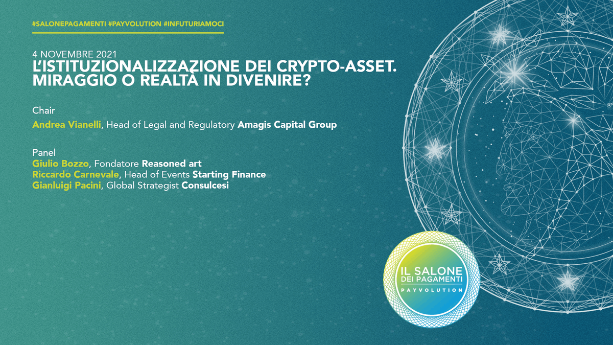 Payvolution's tweet photo. Ora live.
#salonepagamenti #payvolution #infuturiamoci
@AmagisCapital
@reasonedart
#StartingFinance
@ConsulcesiGroup https://t.co/yZ43S3zjpc