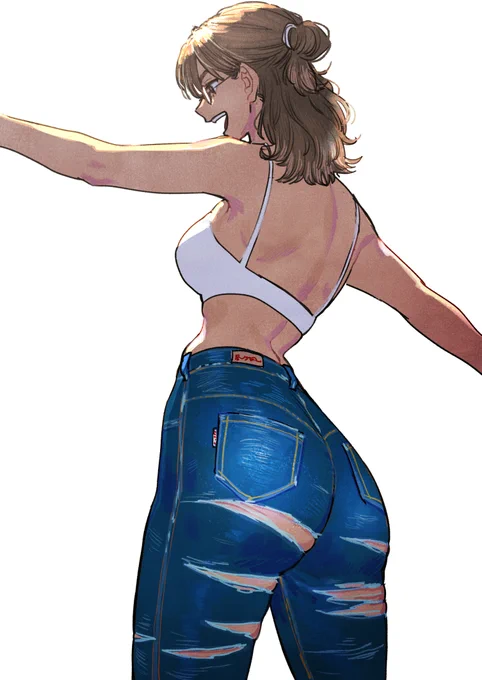 私は聞いた。今日が #いいおしりの日 だということを…。 