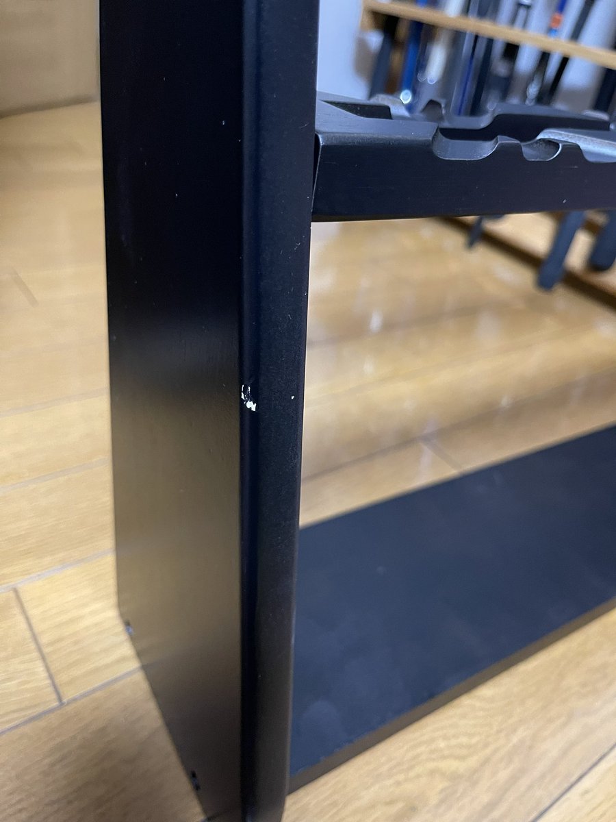 oooHAYATOoo's tweet photo. リールスタンド頼んで2回とも残念だった。
1回目は、ネジの高さ合わずガタガタで返品。
2回目は、ワレとキズ。
もう諦めて補修して使う。いい勉強代になった。
#釣り具の闇
#検品してほしい https://t.co/sDGOGPXIJy