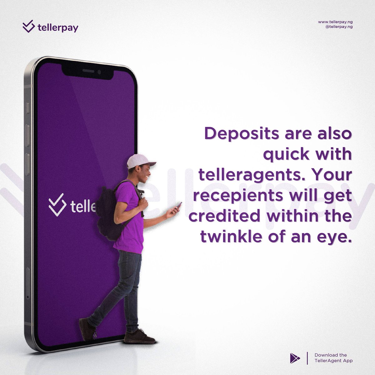 tellerpayng's tweet photo. No one does it better ๐
#telleragent #tellerpay #agentbanking #financialfreedom https://t.co/yH37uElhIf